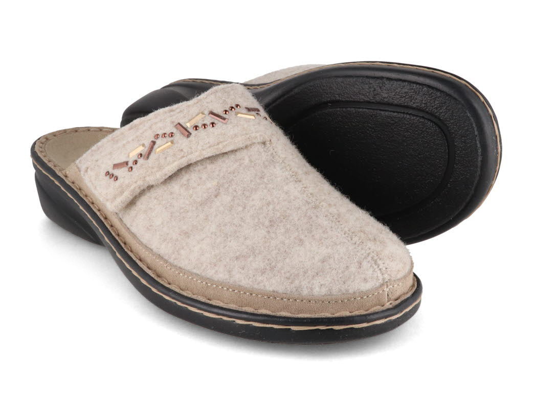 1 Varomed-vital-Women-Slippers-Rieke-beige #farbe_Beige