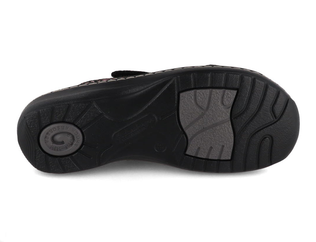 1 HICKERSBERGER-Hallux-Women-Mules-Milano-black-multi #farbe_Colorful