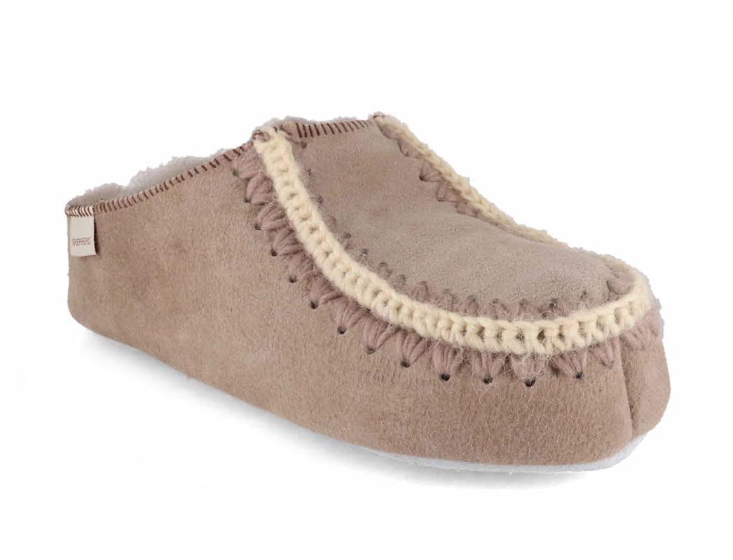 SHEPHERD-Women-Slippers-Beatrice-stone #farbe_Grey