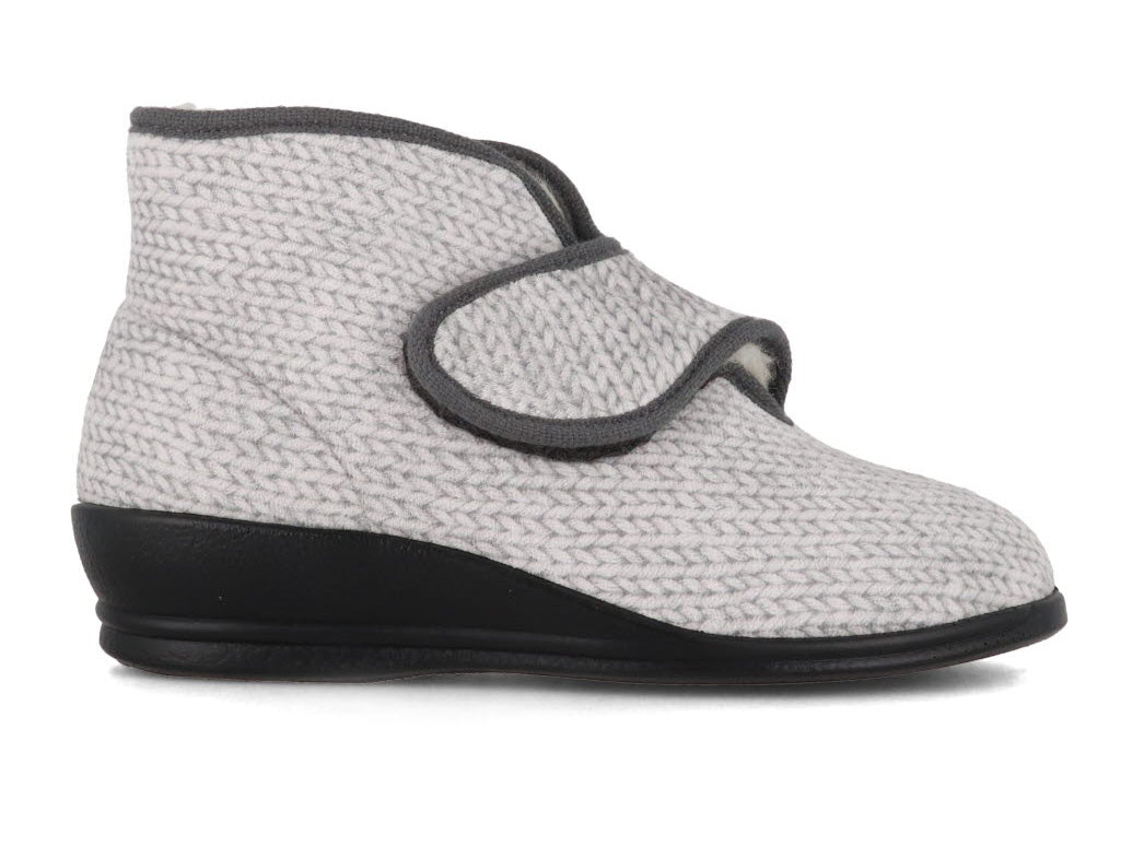 1 Varomed-vital-Womens-Velcro-Boots-Bella-gray #farbe_Gray
