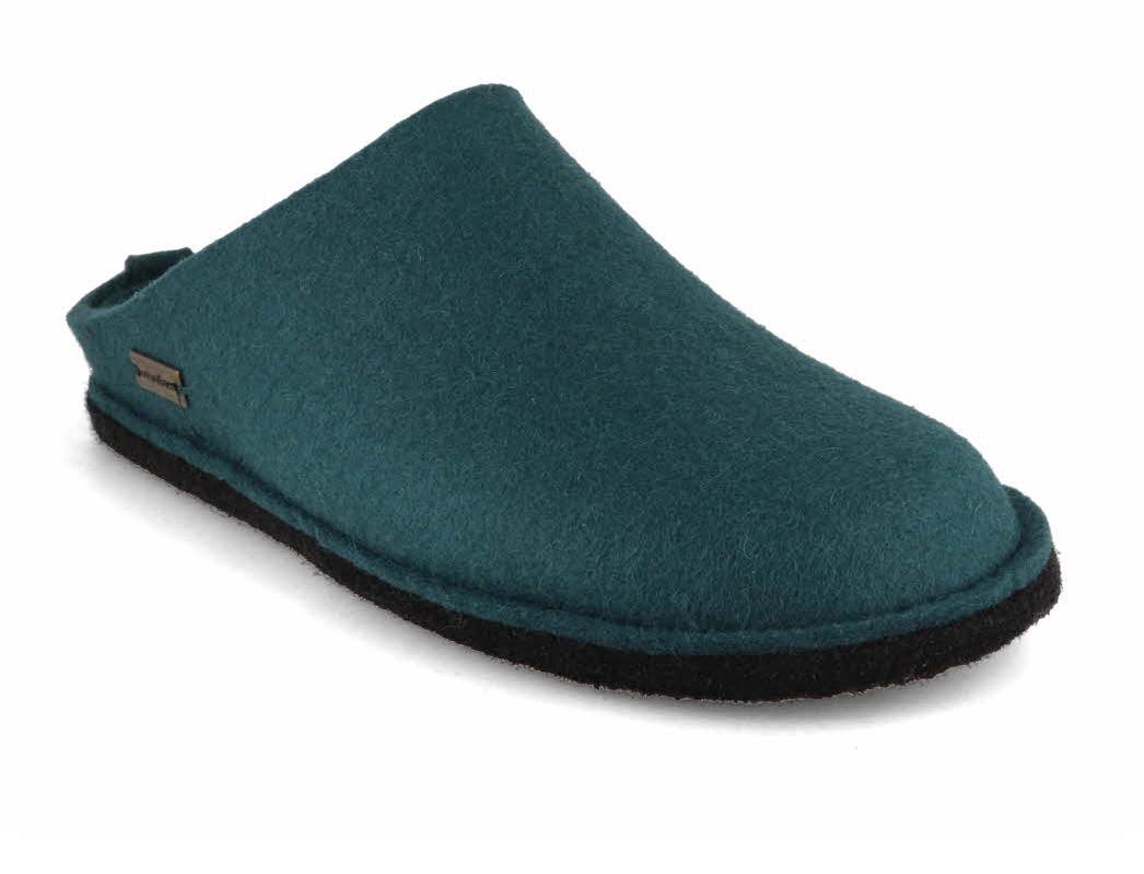HAFLINGER-Men-Women-Slippers-Flair-Soft-pine-green #farbe_Green
