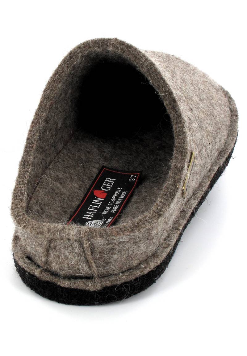 1 HAFLINGER-Felt-Slippers-with-Arch-Support-Flair-Soft-turf #farbe_Beige