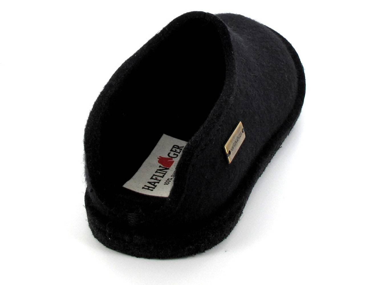 1 HAFLINGER-House-Slippers--Flair-Smily-Black #farbe_Black