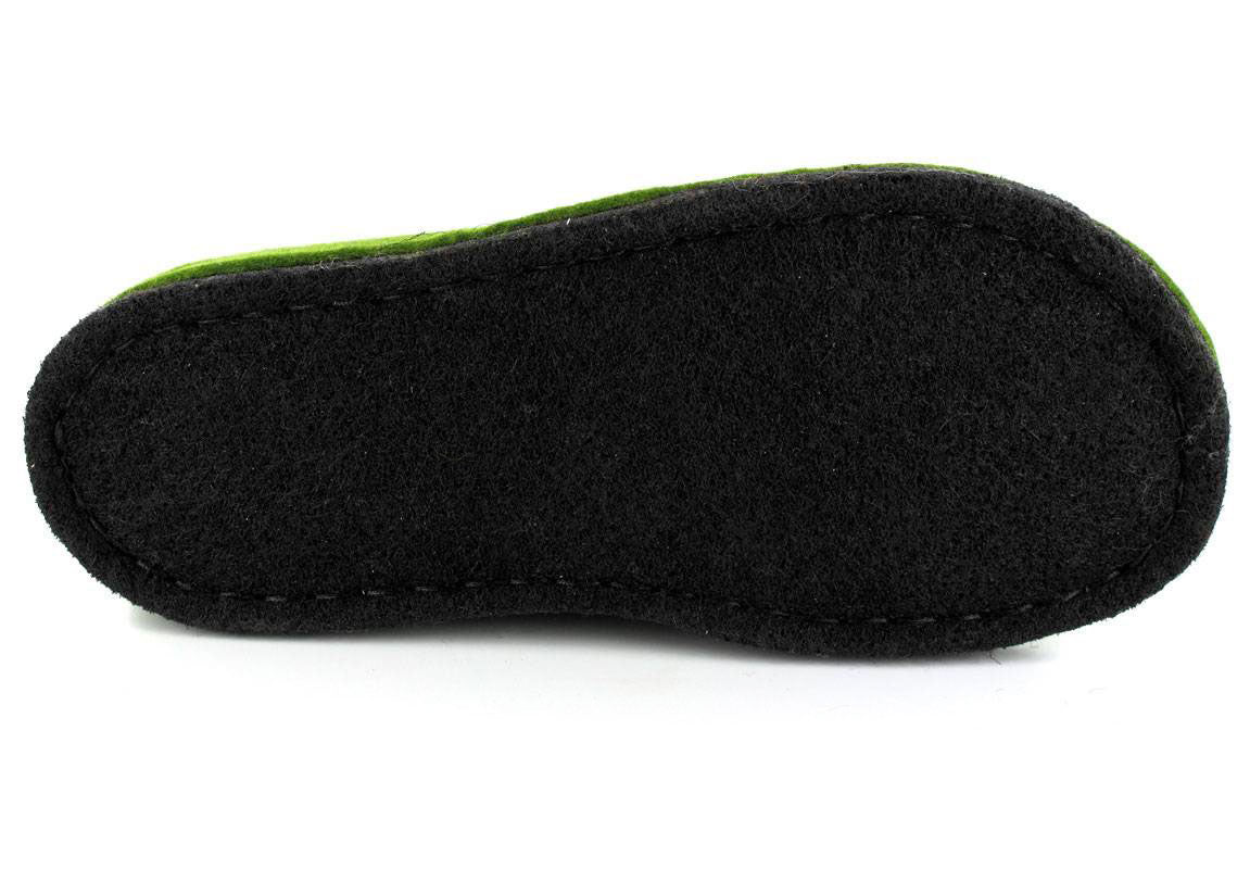 1 HAFLINGER-Slippers-with-Arch-Support-Flair-Smily-grassgreen #farbe_Green