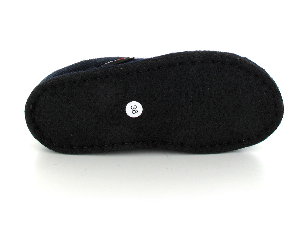 haflinger-dog-motif-wool-slippers-dachshund #color_dark blue