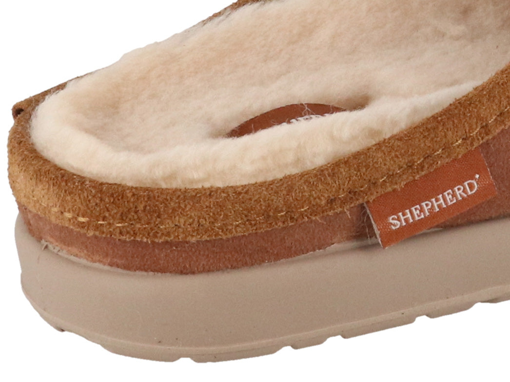 1 SHEPHERD-Men-Lambskin-Slippers-Ludvig-antique-cognac #farbe_Brown