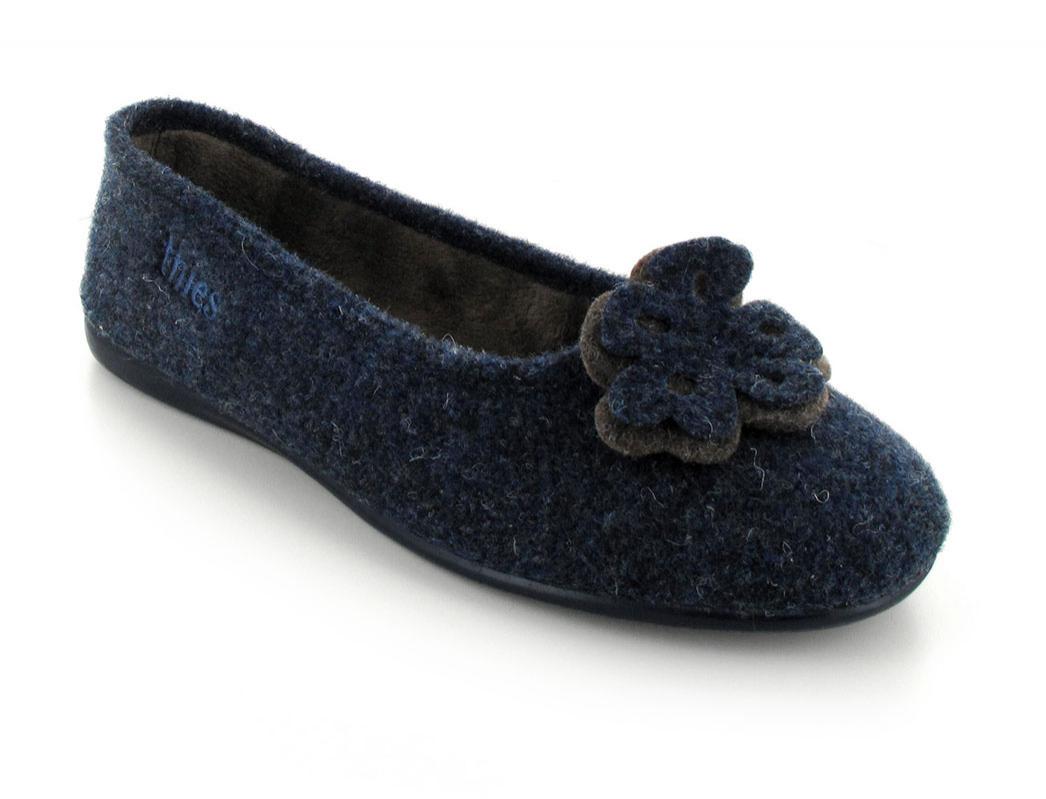 THIES-Ballerina-Slippers--Picos-MarinojasMilitar #farbe_Blue