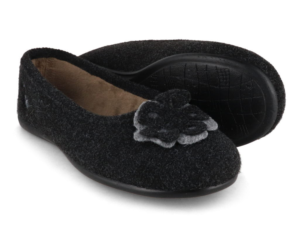 1 Thies-Women-Ballerinas-Ecopicos-negromilitar #farbe_Black