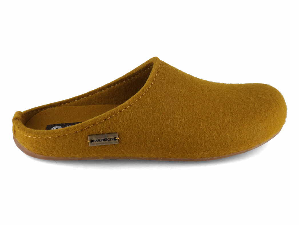 1 HAFLINGER-Men-Women-Slippers-Everest-Fundus-masala #farbe_Yellow