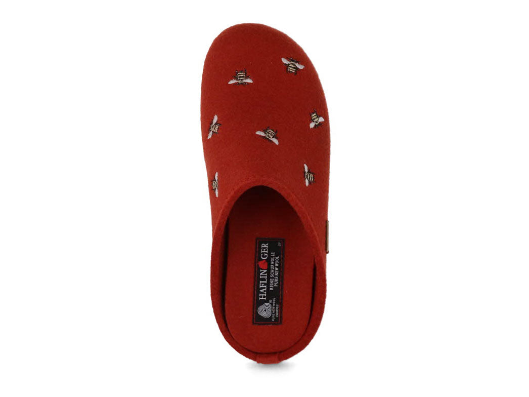 1 HAFLINGER-Slipper--Everest-Api-Terracotta #farbe_Orange