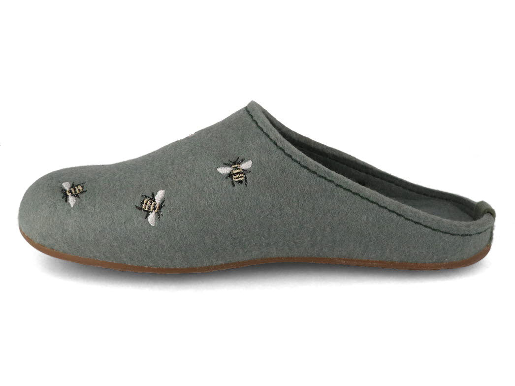 1 HAFLINGER-Slipper--Everest-Api-Kiwi #farbe_Green