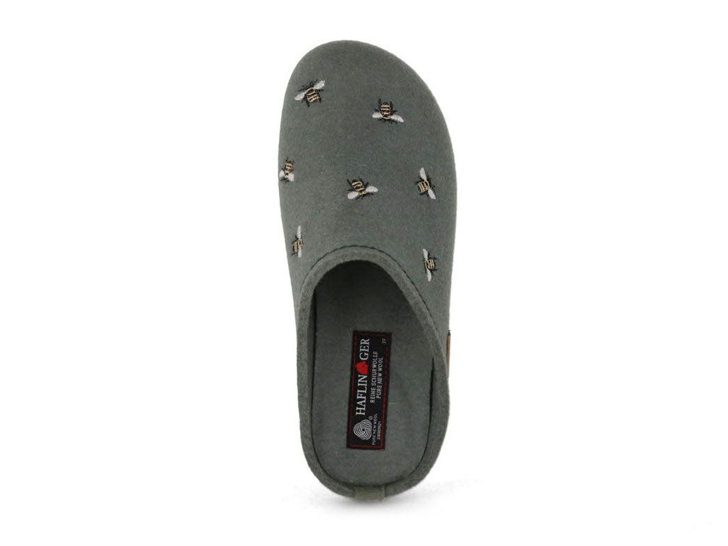 1 HAFLINGER-Slipper--Everest-Api-Kiwi #farbe_Green