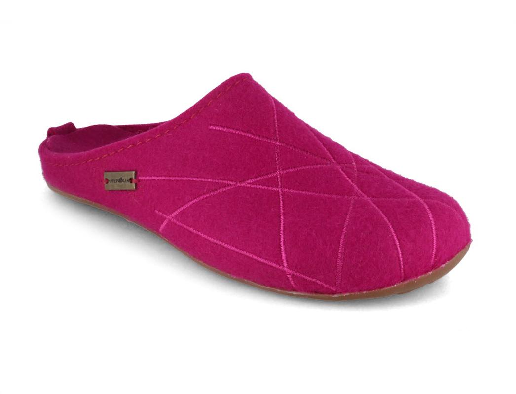HAFLINGER-Women-Felt-Slippers-Everest-Raya-cardinal #farbe_Rosa