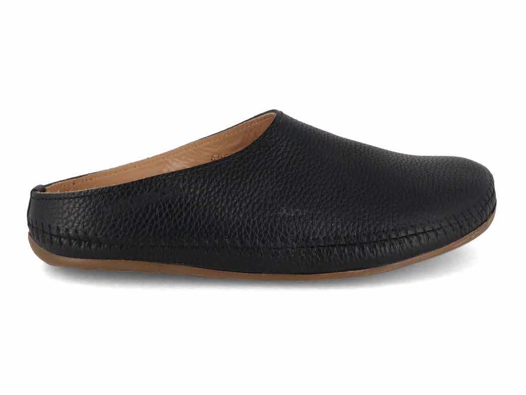 1 HAFLINGER-Leather-Slippers--Everest-Softino-Black #farbe_Black
