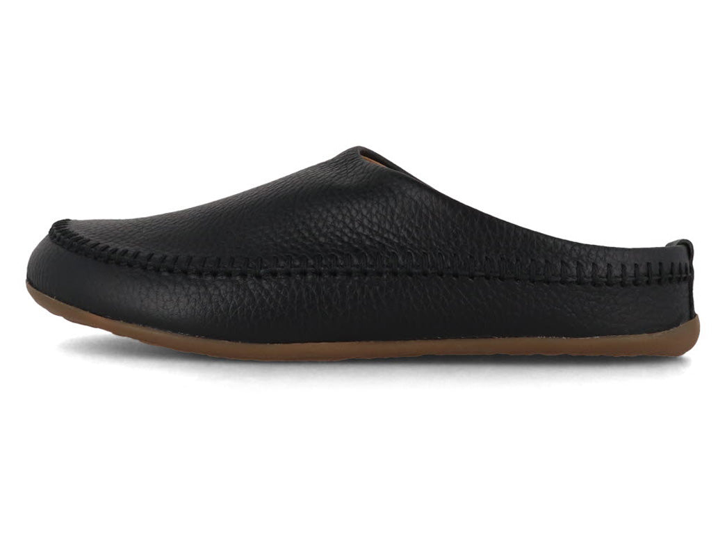 1 HAFLINGER-Women-Men-leather-Slippers-Everest-Softi-black #farbe_Black