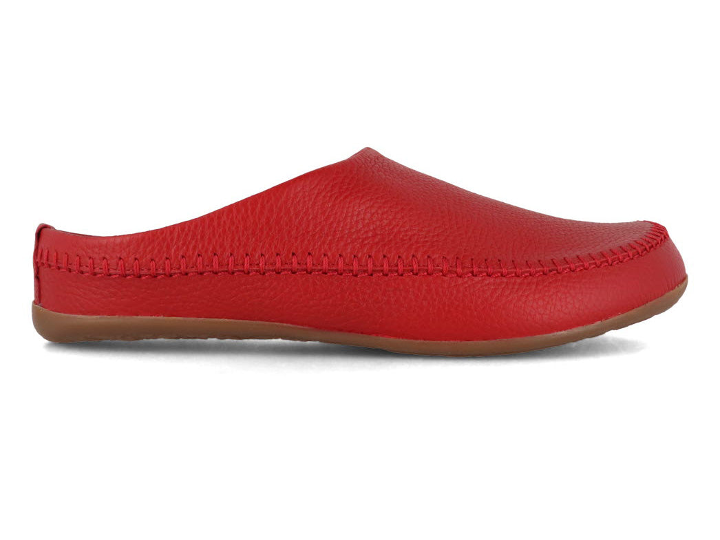 1 HAFLINGER-Women-leather-Slippers-Everest-Softi-paprika #farbe_Red