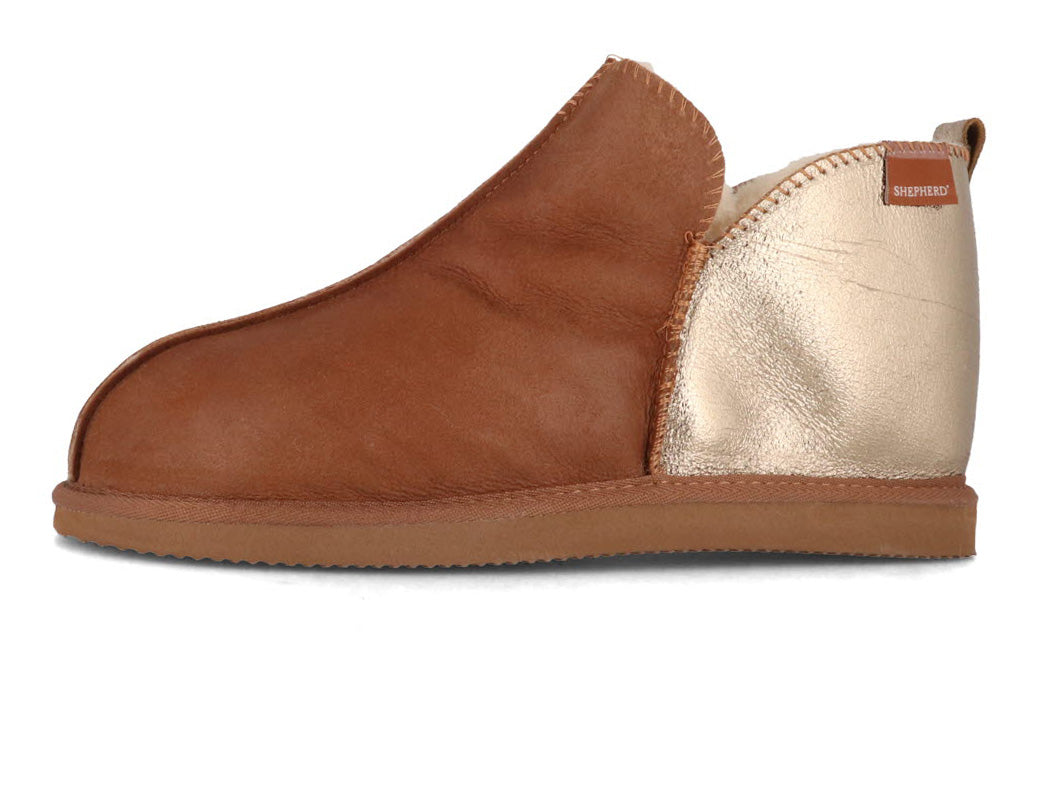 1 SHEPHERD-Women-Lambskin-Boots-Annie-cognac-gold #farbe_Brown