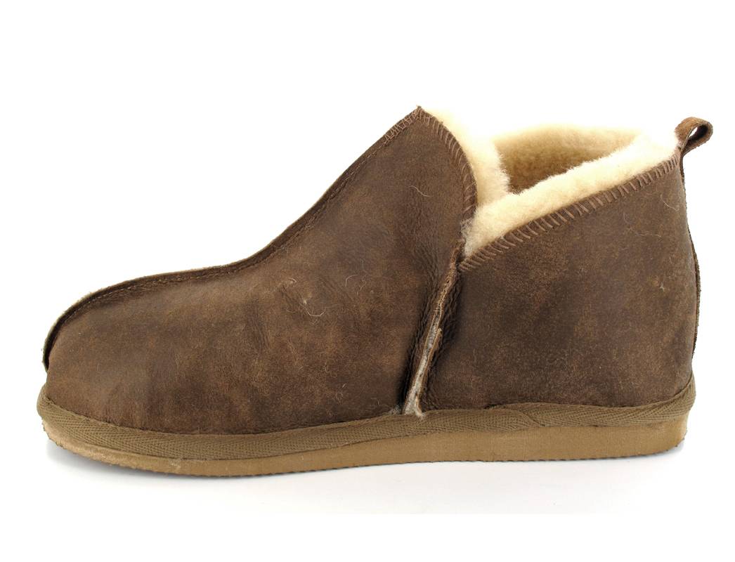 1 SHEPHERD-Mens-Sheepskin-Slippers-Anton-antique-cognac #farbe_Brown