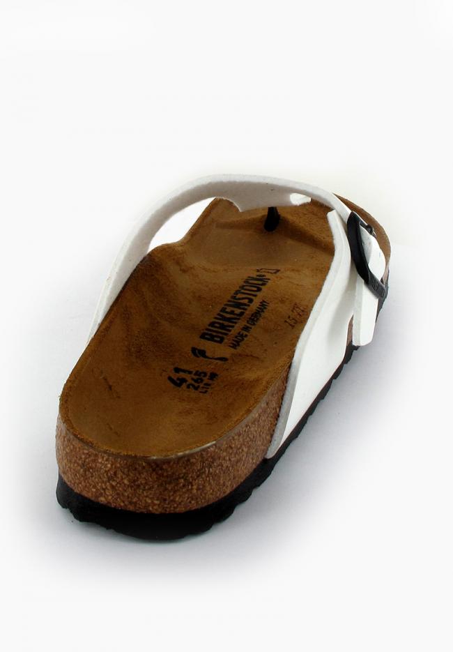 birkenstock-narrow-faux-leather-thong-sandals-gizeh #color_white/black