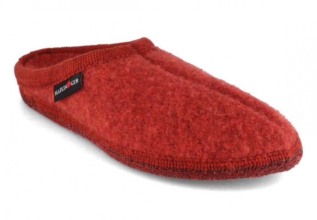HAFLINGER-Slipper--Alaska-Terracotta #farbe_Orange