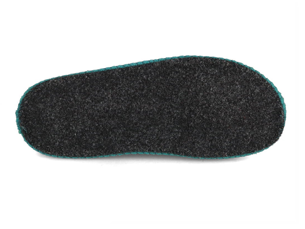 1 HAFLINGER-Women-Cotton-Slippers-Cotty-reseda #farbe_Türkis