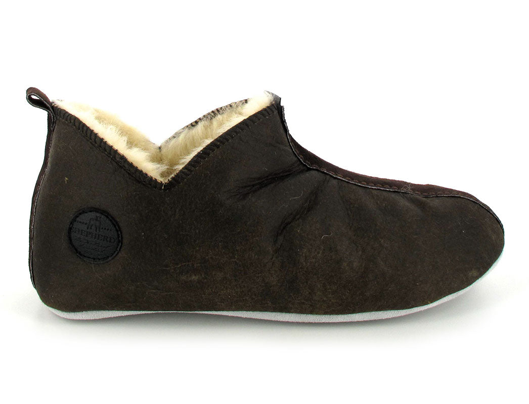 1 SHEPHERD-Mens-Sheepskin-Slippers--Henrik-OiledAntique #farbe_Brown