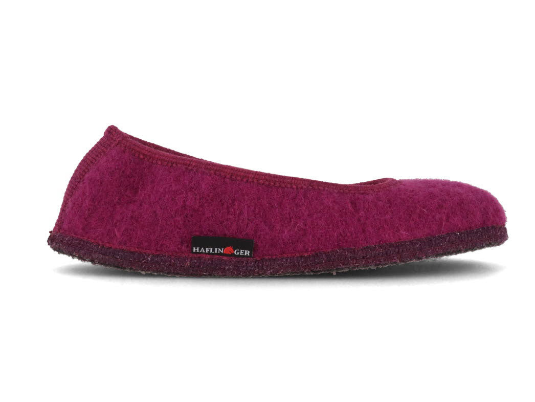 1 HAFLINGER-Women-Felt-Ballerina-Marina-mulberry #farbe_Rosa