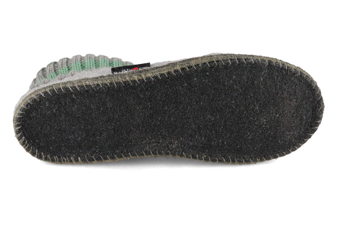 1 HAFLINGER-Women-Men-Boiled-Wool-Slipper-Boots-Paul-stone #farbe_Gray