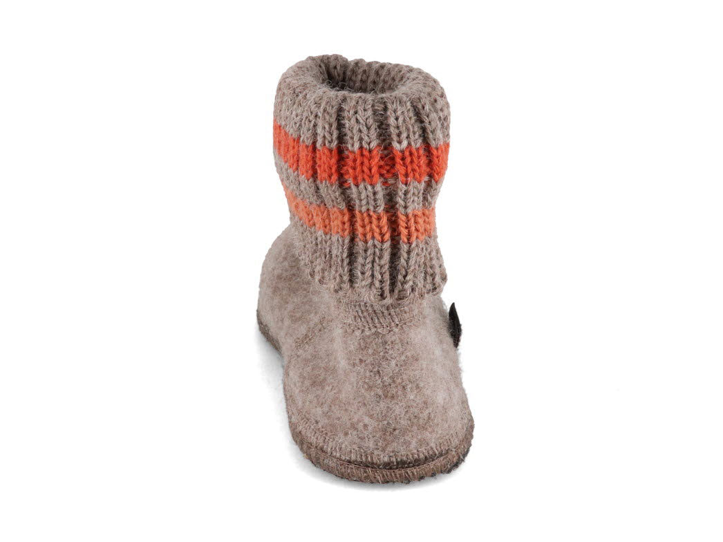 1 HAFLINGER-Slipper-Boot--Paul-Beige #farbe_Beige