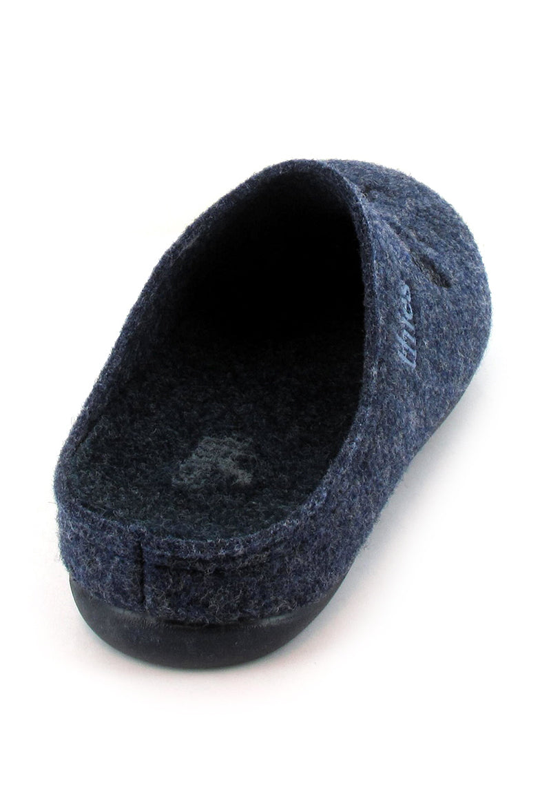 1 THIES-Slipper--Cat-Fieltro-Marinojas #farbe_Blue