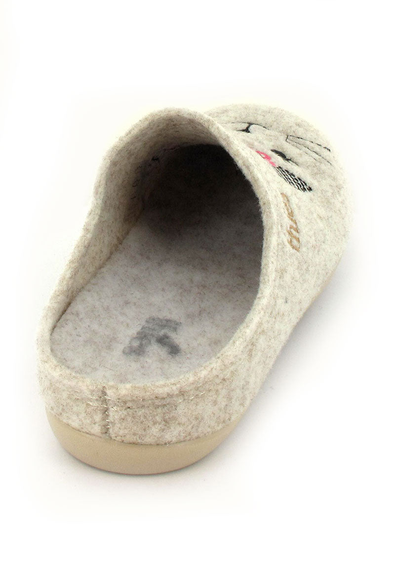 1 THIES-Slipper--Cat-Fieltro-Crudo #farbe_Beige