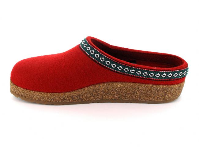 haflinger-wool-felt-clogs-gz-classic #color_red