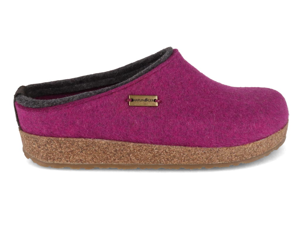 1 HAFLINGER-Clog--Grizzly-Kris-Mulberry #farbe_Rosa