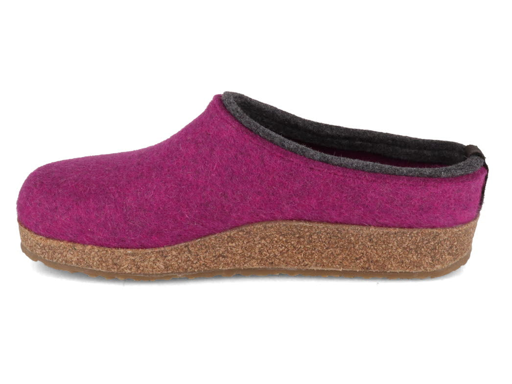 1 HAFLINGER-Clog--Grizzly-Kris-Mulberry #farbe_Rosa