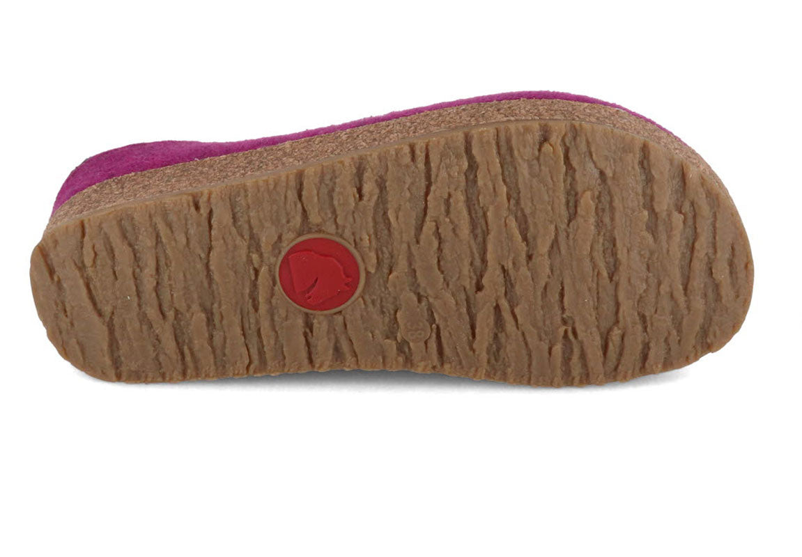 1 HAFLINGER-Clog--Grizzly-Kris-Mulberry #farbe_Rosa