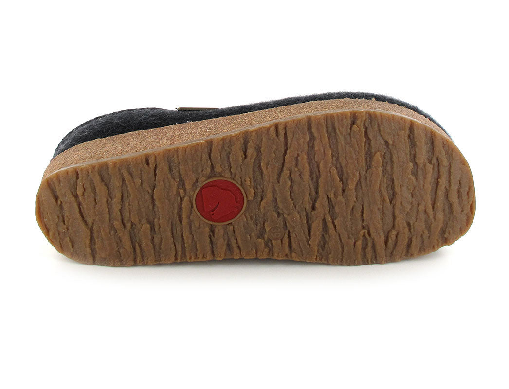 1 HAFLINGER-Kris-Unisex-Clogs--Grizzly-GraphiteGray #farbe_Grey
