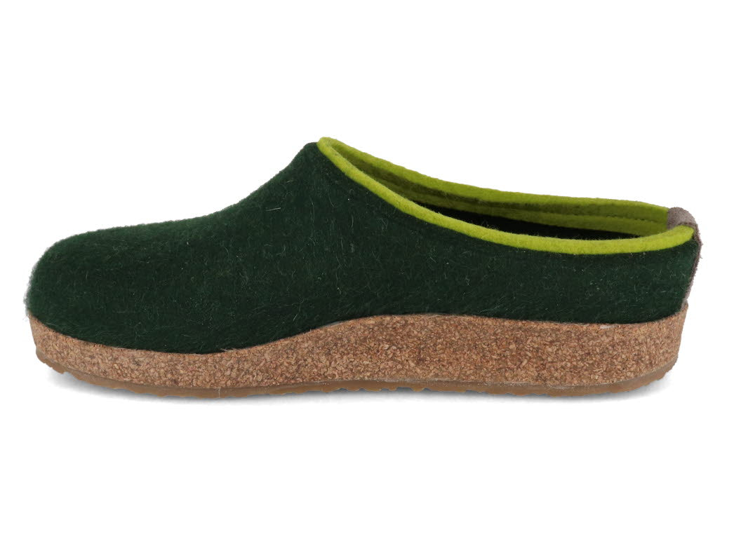 1 HAFLINGER-Clog--Grizzly-Kris-Yew #farbe_Green