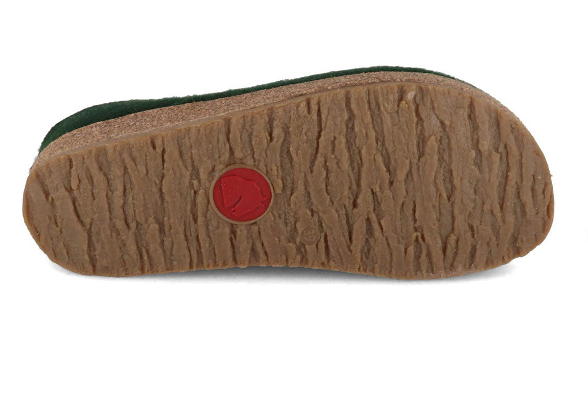 1 HAFLINGER-Clog--Grizzly-Kris-Yew #farbe_Green