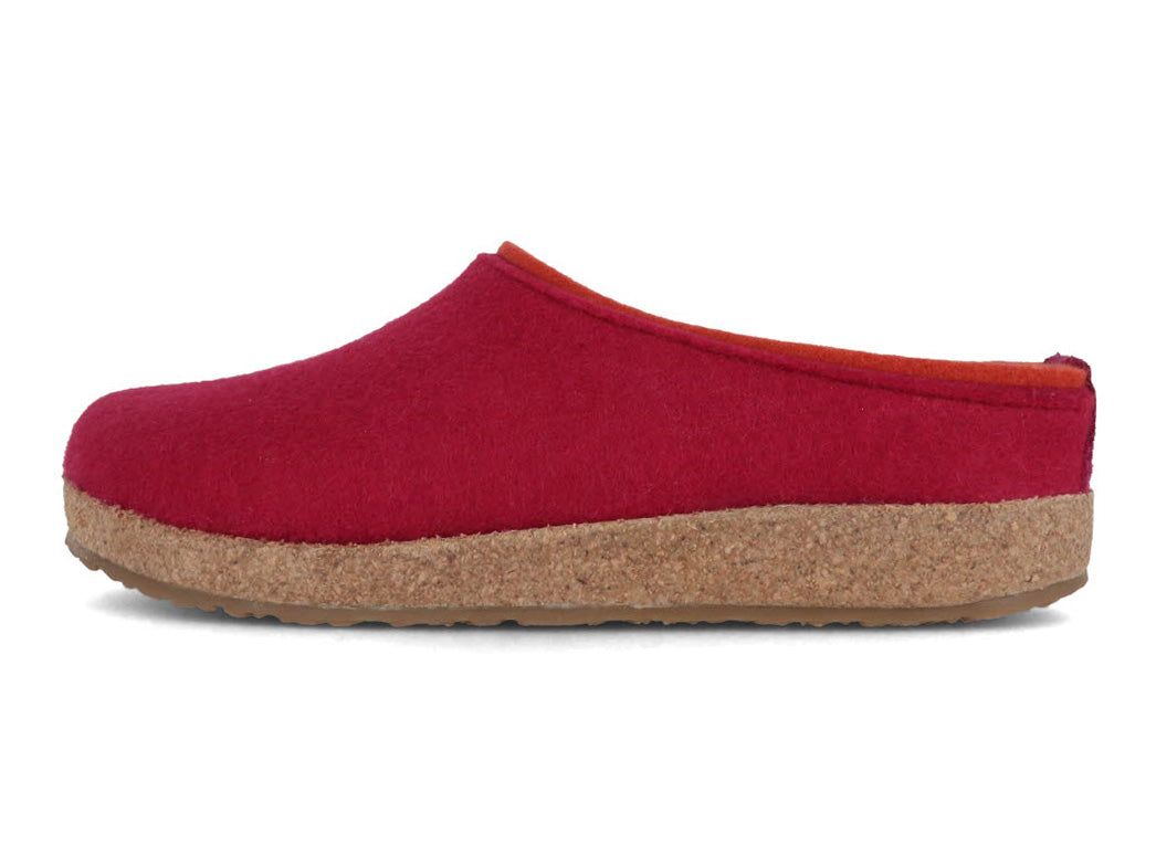 1 HAFLINGER-Women-Felt-Clogs-Grizzly-Kris-port #farbe_Rosa