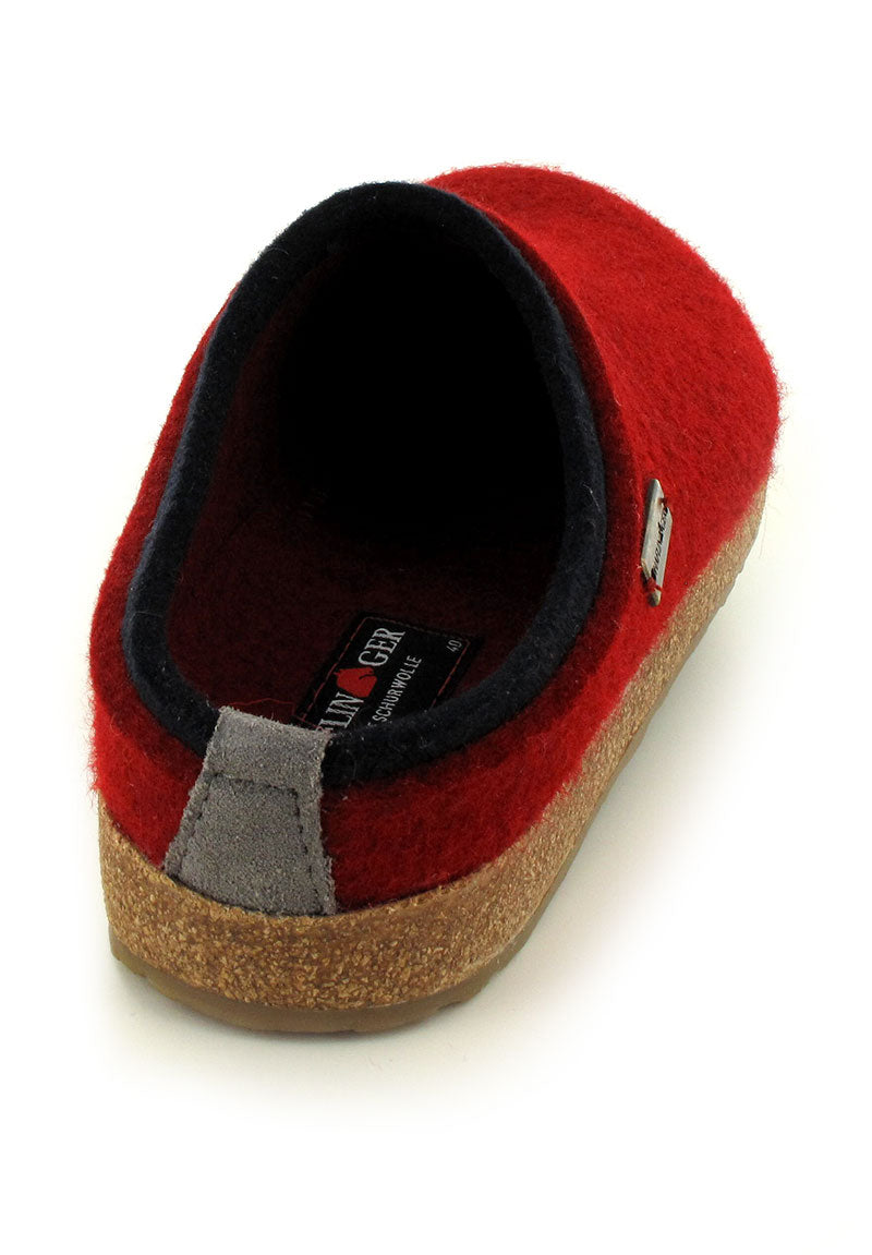1 HAFLINGER-Clog--Grizzly-Kris-Paprika #farbe_Red