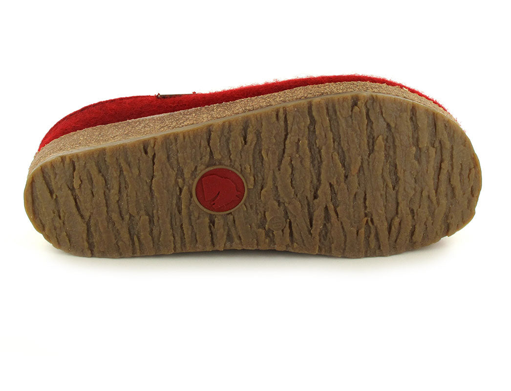 1 HAFLINGER-Clog--Grizzly-Kris-Paprika #farbe_Red
