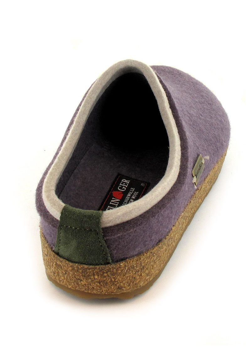 haflinger-gz-kris-wool-felt-clogs #color_eggplant