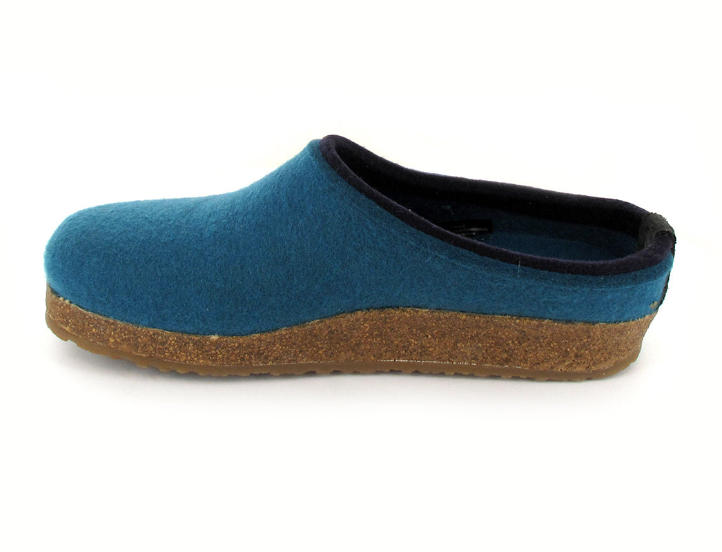haflinger-gz-kris-wool-felt-clogs #color_turqoise