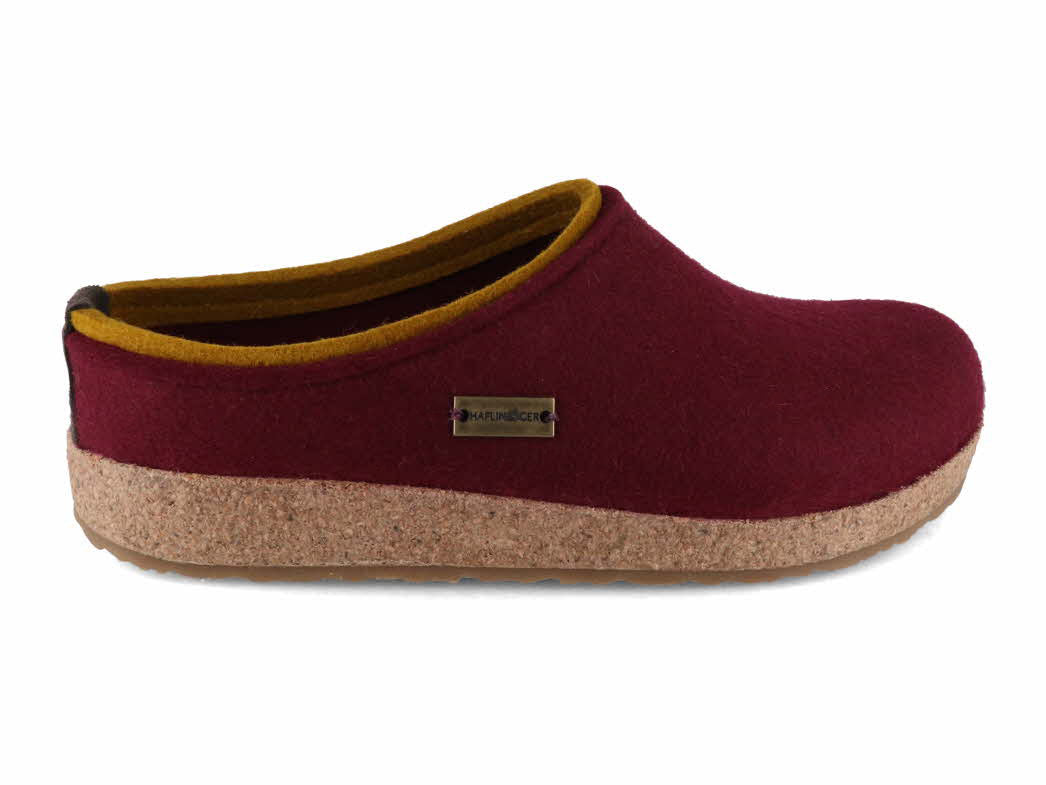 1 HAFLINGER-Men-Women-Clogs-Grizzly-Kris-bordeaux #farbe_Bordeaux