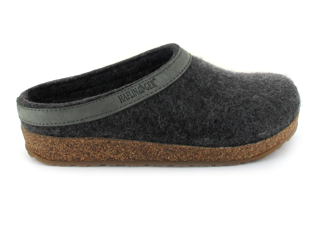 1 HAFLINGER-Clog--Grizzly-Torben-Anthracite #farbe_Grey