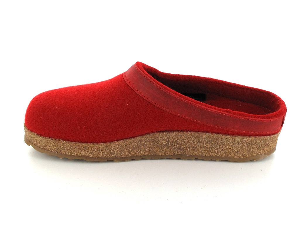 1 HAFLINGER-Clog--Grizzly-Torben-Ruby #farbe_Red