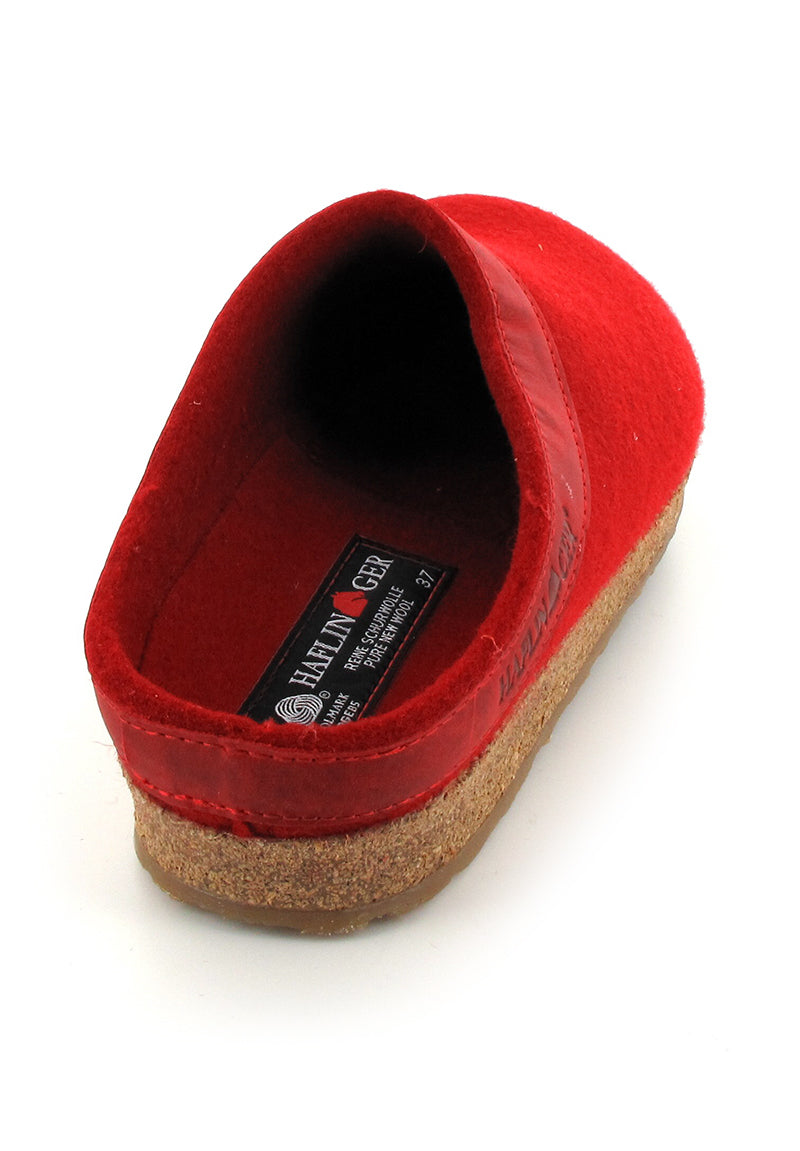 1 HAFLINGER-Clog--Grizzly-Torben-Ruby #farbe_Red