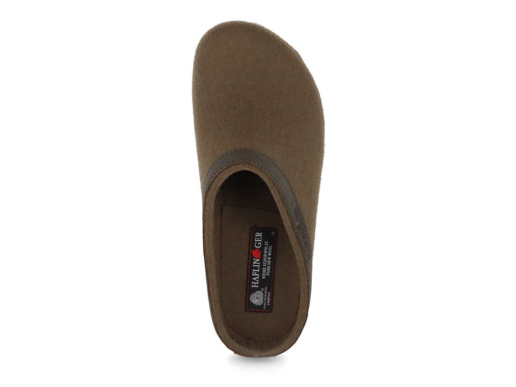 1 HAFLINGER-Felt-Clogs-Grizzly-Torben-GZL-earth #farbe_Brown