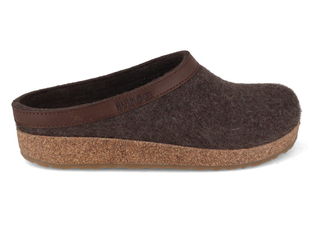 1 HAFLINGER-Clog--Grizzly-Torben-Brown #farbe_Brown