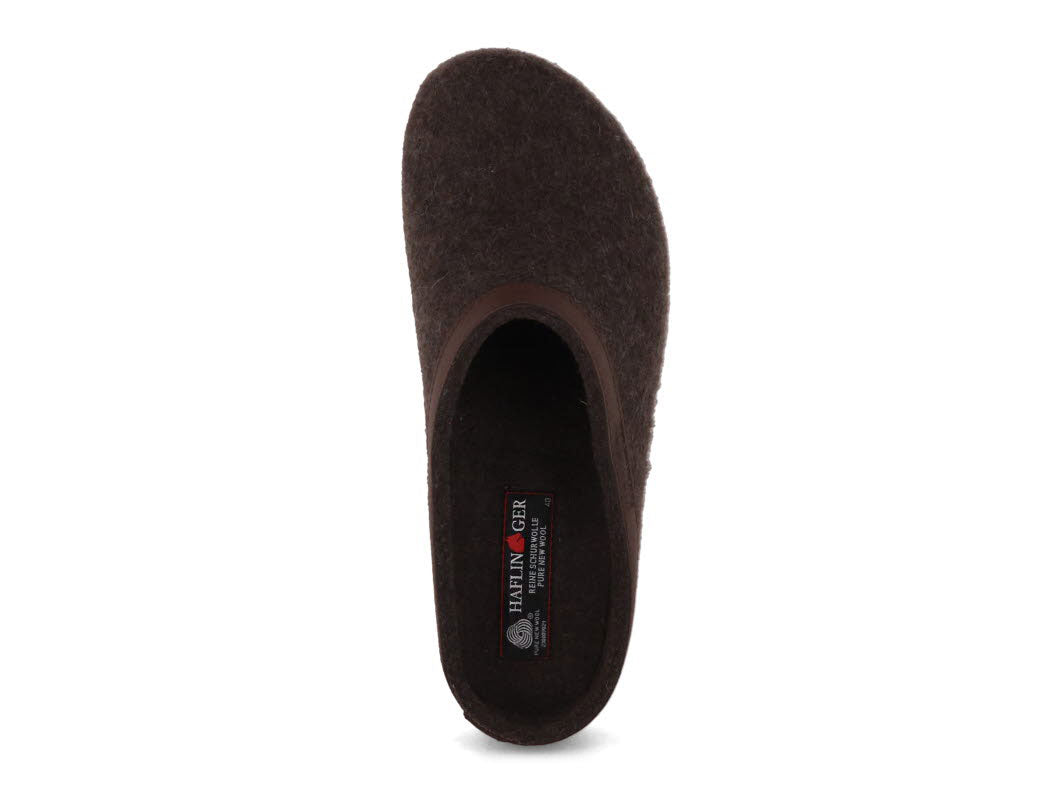 1 HAFLINGER-Clog--Grizzly-Torben-Brown #farbe_Brown